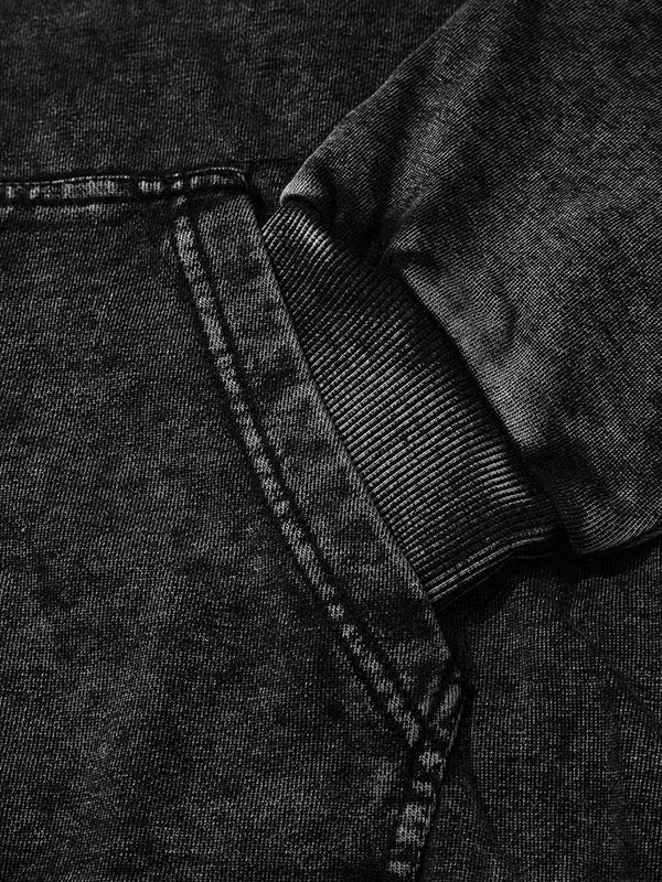 Forgive Them Father™ Acid Wash Anime Hoodie™