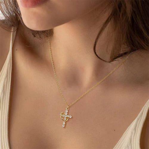Crown Cross Necklace™
